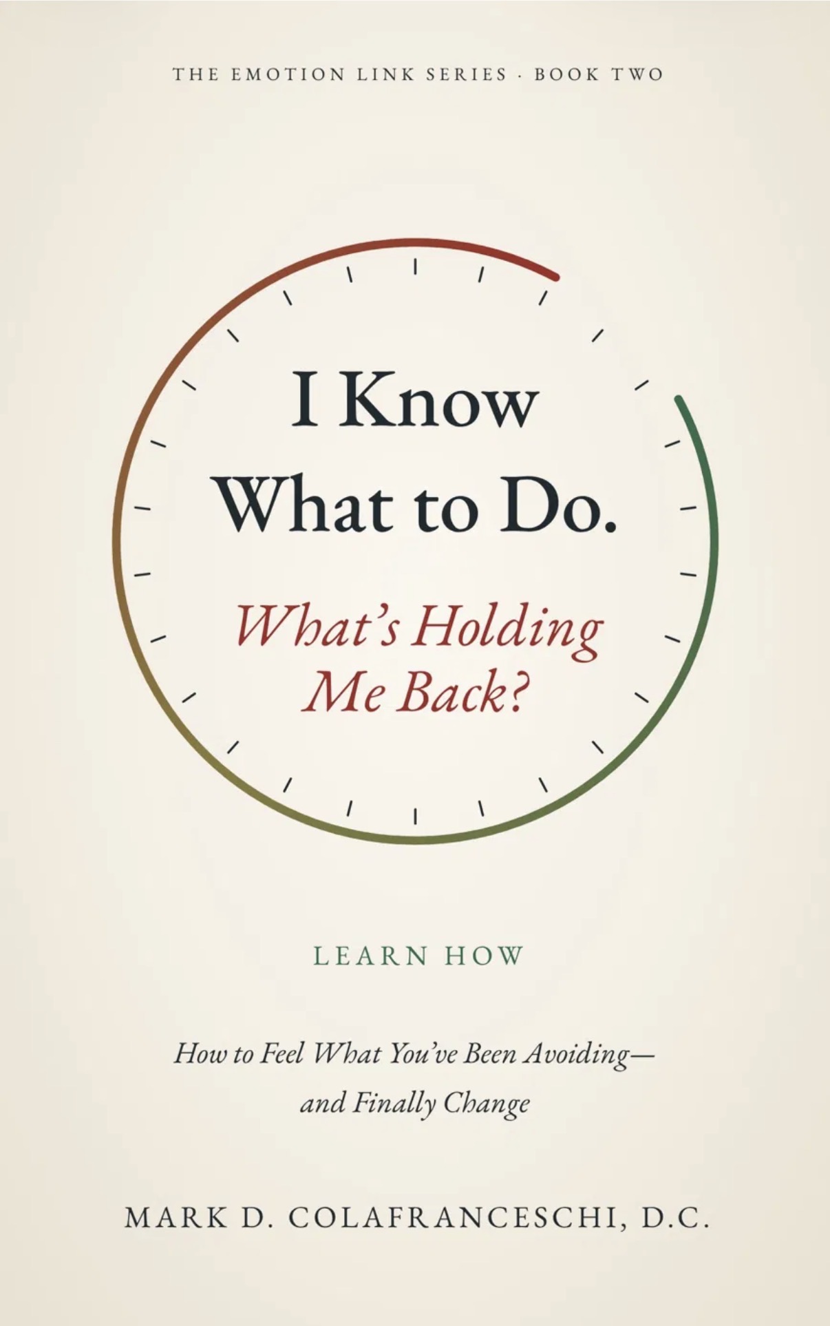 Cover of I Know What to Do. What’s Holding Me Back?